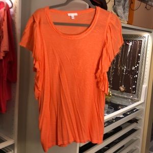 Coral shirt... worn once.